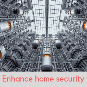 Enhances home security and safely